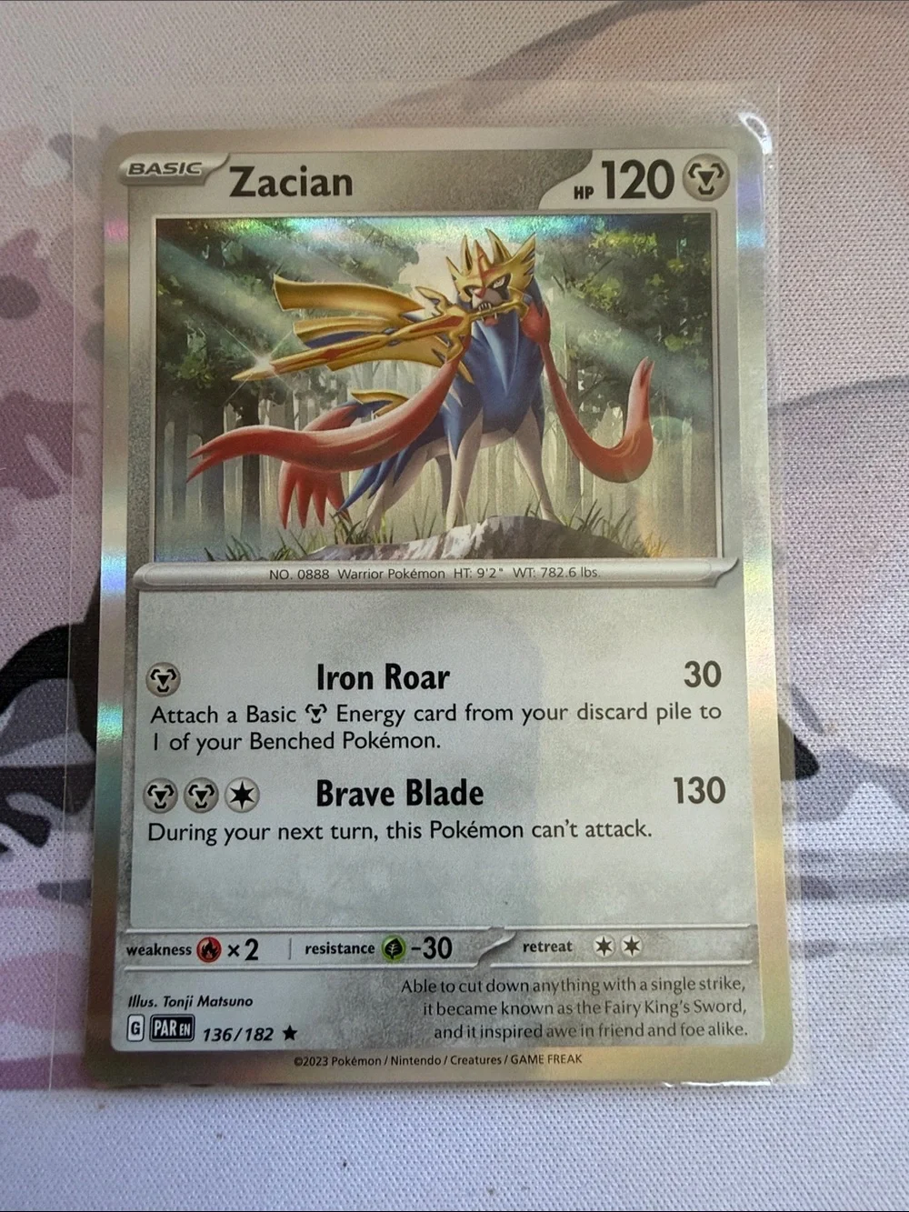 Zacian & Zamazenta Legendary Pokémon Holo Card Lot ⚔️ | 4 Cards ✨5/$25✨